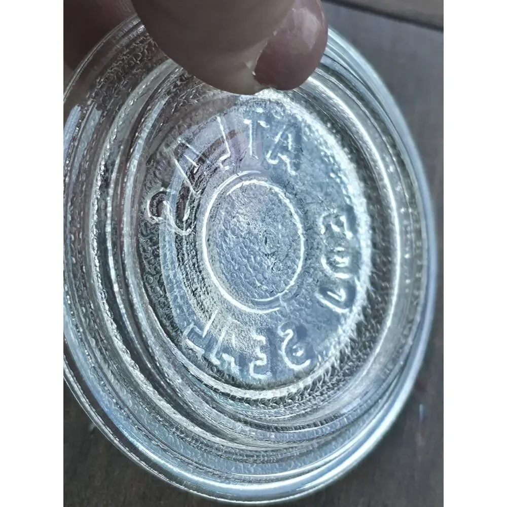 ATLAS EDJ SEAL Clear Glass Canning Jar Lids 2.5